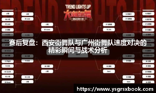 赛后复盘：西安街舞队与广州街舞队速度对决的精彩瞬间与战术分析